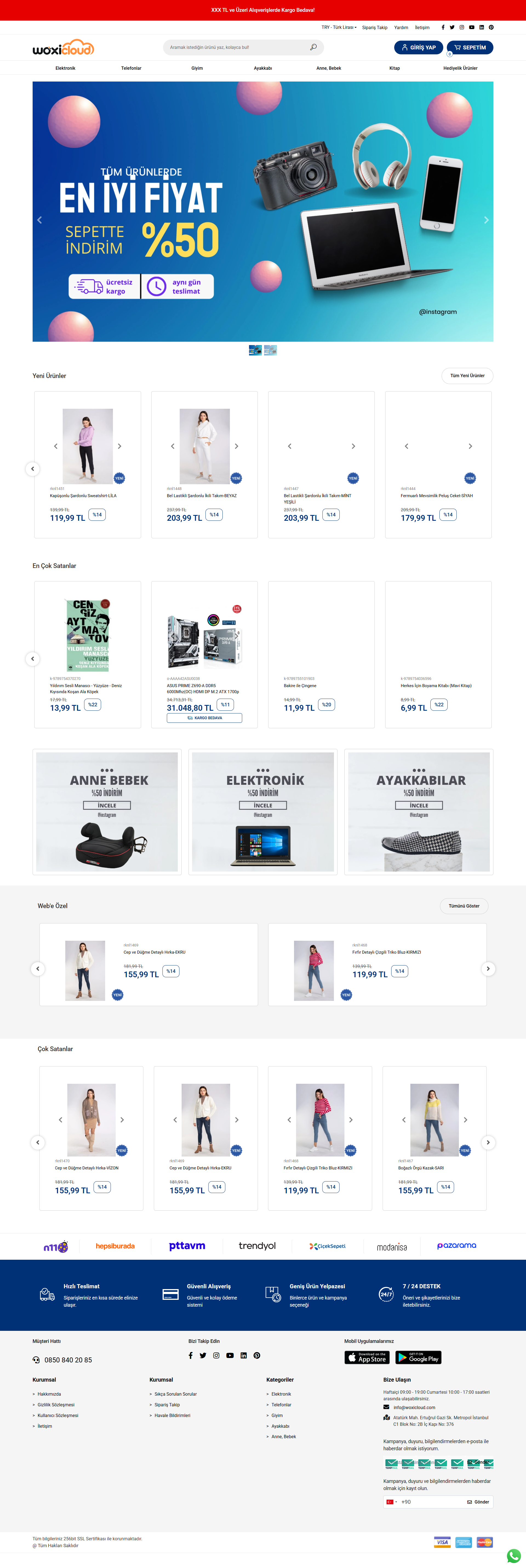 Chan E-Ticaret Paketi Demo
