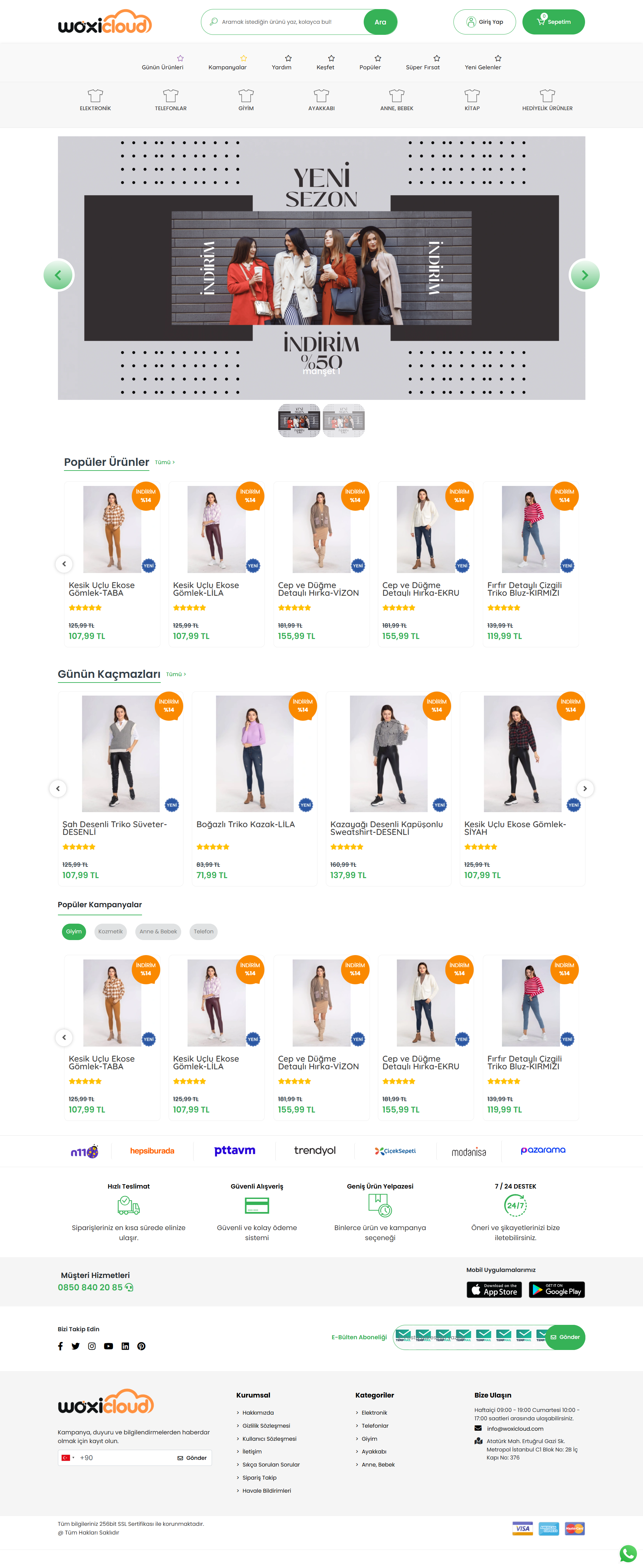Count E-Ticaret Paketi Demo