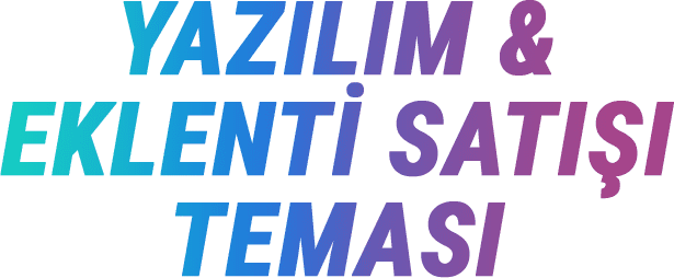 Yazılım & Eklenti Satış Teması